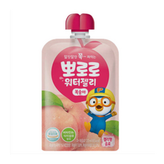 팔도 뽀로로 워터젤리 복숭아, 120ml