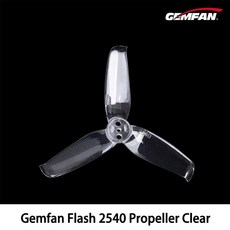 플래시 프로펠러 구멍 프리스타일 드론용 고추력 내구성 소재, 색상: 4. 4Pairs Clear, 1개