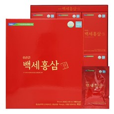 지리산마천농협 백세홍삼진 70ml 30포, 30개