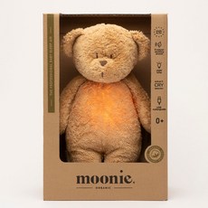 Moonie 폴란드 오가닉 곰돌이 아기 애착인형 안고자는 봉제인형 (스마트모듈 비포함), 카푸치노 나투르 (스마트모듈 비포함), 1개