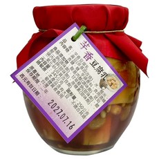 【埔里鎮農會】純手工芋香豆腐乳 (非基因改造) 古早味紅麴豆腐乳，炒菜調味佐餐, 345g, 1個