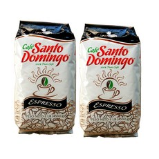 1파운드 (2팩) 산토 도밍고 에스프레소 커피 카페 2개 백 1파운드 (2팩) 산토 도밍고 에스프레소 커피 카페 2개 백, 1개, 226g
