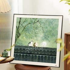 고양이 퍼즐 1024 피스 1000 그림 선물 풍경 60x60