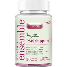 메가푸드 우먼스 앙상블 PMS 서포트 캡슐, 30캡슐 × 1개, 1개, 30정