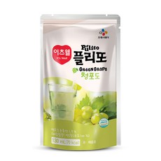 이츠웰 플리또주스 청포도, 130ml, 1개