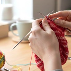 손쉬운 스틸대바늘 스텐대바늘 니트 뜨개 장갑 12호x4개 세트