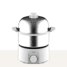 프리미엄 스텐 계란찜기 2단 멀티찜기 전기그릴, M2505