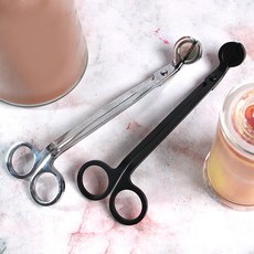 윅트리머 심지가위 (블랙 / 실버), 실버