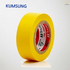 금성 전기테이프 10m 19mm 황색 절연 전선보수용 칼라테이프