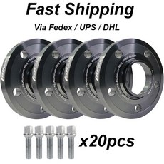 허브스페이스 휠 포르쉐 718 911 박스터 카이맨 파나메라 카이엔 단조 7075-T6 알루미늄 어댑터 스페이서 PCD 5x130 CB 71.6mm 2 개 4, [06] 4pcs 20mm-AD
