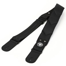 Prefox 減壓吉他背帶 吉他背帶 烏克麗麗背帶 古典吉他背帶 民謠吉他背帶 電貝斯背帶 電吉他背帶 木吉它斜挎背帶, 1個, 黑色