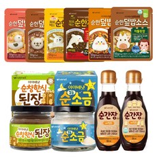 아이배냇 덮밥소스6종 순간장2종 된장 소금 세트 아가세이프, 1세트, 960g, 덮밥소스6종+간장(비빔용2개)+소금+된장