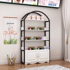 화장품 진열대 향수 판매대 디스플레이 진열장 매대, 길이100폭30높이180cm(블랙)