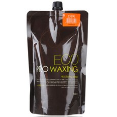 현대 호환 에코 프로 왁싱 헤어 칼라 500ml 웰코스, 오렌지, 1
