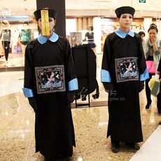 成人道士服 變裝派對 cosplay 化裝舞會, 1個, 男款殭屍裝