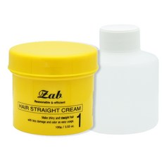 자브 헤어 스트레이트 크림 펌제, 1세트, 100g