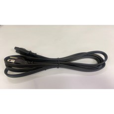 Honglin 三插轉米老鼠尾電源線 1.8米 7A 125V HL-002S, 1個