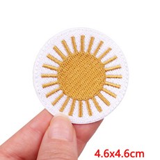 디스코 하트 스타 격자 패치 놓은 대한 패턴 접착 의류에 무늬, PE8859CT