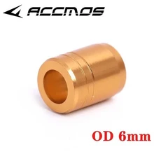 방폭형 탄소 화살 샤프트 보호 ID 보우 2mm Lin 양궁 칼라 24Pcs 사냥, gold 7 6mm