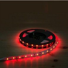 LED바 무드등 LED램프 LED줄 라인조명 레드 5M, 1개