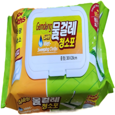 홈앤미 물걸레 청소포 30매, 20개