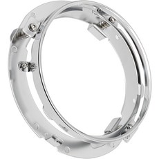 사이히스데이 7인치 크롬 원형 라이트 링 모터사이클 장착 브래킷 교체용 Harley 마운트슬리버, Sliver