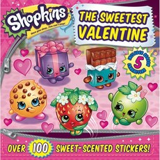 [원서] 페이퍼백 도서 샵킨스 가장 달콤한 발렌타인 paperback Book Shopkins The Sweetest Valentine, 미정