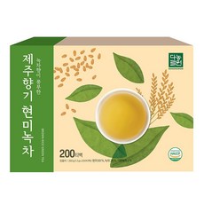 다농 원 제주향기 현미녹차 200T, 1.3g, 200개입, 1개