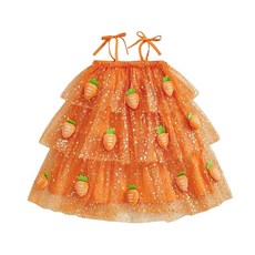 유아 여아 의상 3D 플러시 하트 민소매 레이어드 튤 튀튀 드레스 멜빵 여름 옷 핑크