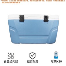 해동아이스박스 갈치 캐리어 아이스박스 65L 낚시, C. 바퀴 없는 70L 6면 아이스팩 0개