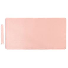 모레츠 게이밍 마우스 가죽 장패드 800 X 400, 1개, 핑크단면