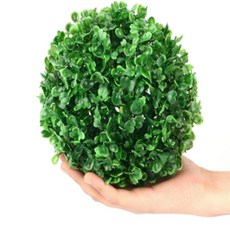 웅스토어 벽면장식인조잔디볼 발코니홈가든조화볼, 중