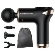 바디슨건 미니 무선 마사지 건, DS-Ai70, 블랙