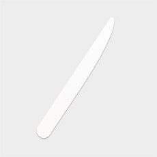 엘비아 네일파일 샌딩블록 광파일 오일파일, 1개, 나이프우드파일 화이트 (100/180)