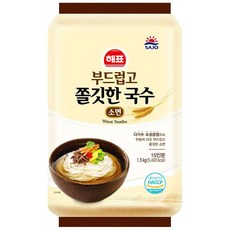 해표 부드럽고 쫄깃한 국수, 1.5kg, 2개