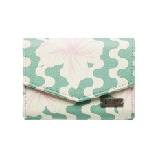 Roxy Tribute 지갑 및 스키 패스 홀더 | 스노우 스노우보드 겨울 폴리에스터 - 와일드 윈드 다크나이트, Sideral Love - 바질 파티 웨이브