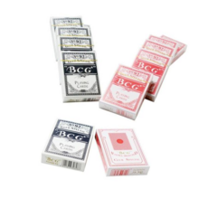 블랙잭 BCG 보급형 트럼프 카드 포커 2컬러, 블루