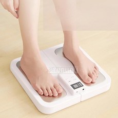 아쿠아 발바닥 EMS 마사지기 저주파 발 다리 마사지 패드, 온열 히팅 제어