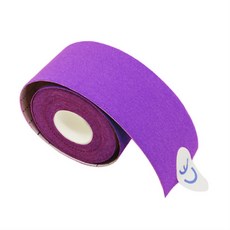 全棉運動貼布 / 彈性運動貼布 / 運動貼布 / 運動彈性貼布, 1個, 紫色『5cm x 5m』