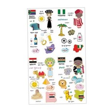 세모네모 문화스티커 아프리카1 SS-115 90x150 (20개입) 79000EA 1EA, 갑 20개입