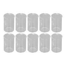 10개 세트 10ml 비커 보크산 유리 표준 용량 눈금 표시가 있는 여유로운_ 실험실 비커 산업 실험 교육 실험 가정 실험 측정용구 산업용품 내구성