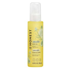 더 허니스트 컴퍼니 오가닉 바디 오일113.4ml (4 온스), 4 Fl Oz (Pack of 1)