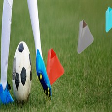 하루하루 컬러삼각접시콘 축구꼬깔콘