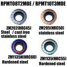 원형 밀링 인서트 선반 커터, 1개, D. ZM1135