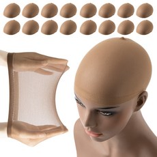 1EA(2피스) 가발 머리망 헤어넷 SH1870, 1개, 베이지