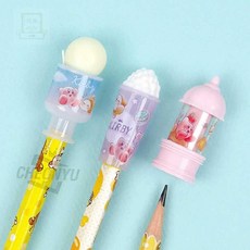 스토어-이유 카미오재팬 커비 캐릭터 연필캡 3개세트