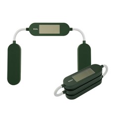 Kikilo 키킬로 여행용 가정용 폴더블 체중계 초경량 휴대용 미니 접는, 그린(British Racing Green), 1개, KFS