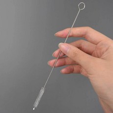 빨대솔 빨대 세척솔 젖병 실리콘빨대 청소 세척 텀블러솔 물병솔, 1개