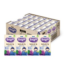 요미요미 주스 블루베리포도 125ml 24팩, 24개