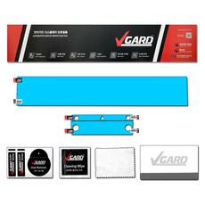 GV80 페이스리프트 내비게이션 디스플레이 지문방지 보호필름 풀 패키지 브이가드